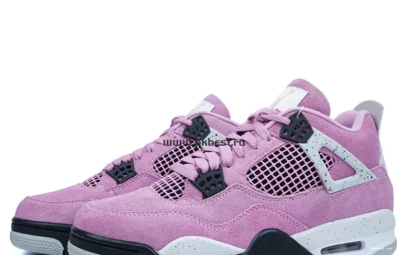 Jordan TO 4 READY PK RETAIL SHIP “Orchid” Air MATERIALS Jordan GOD 0504